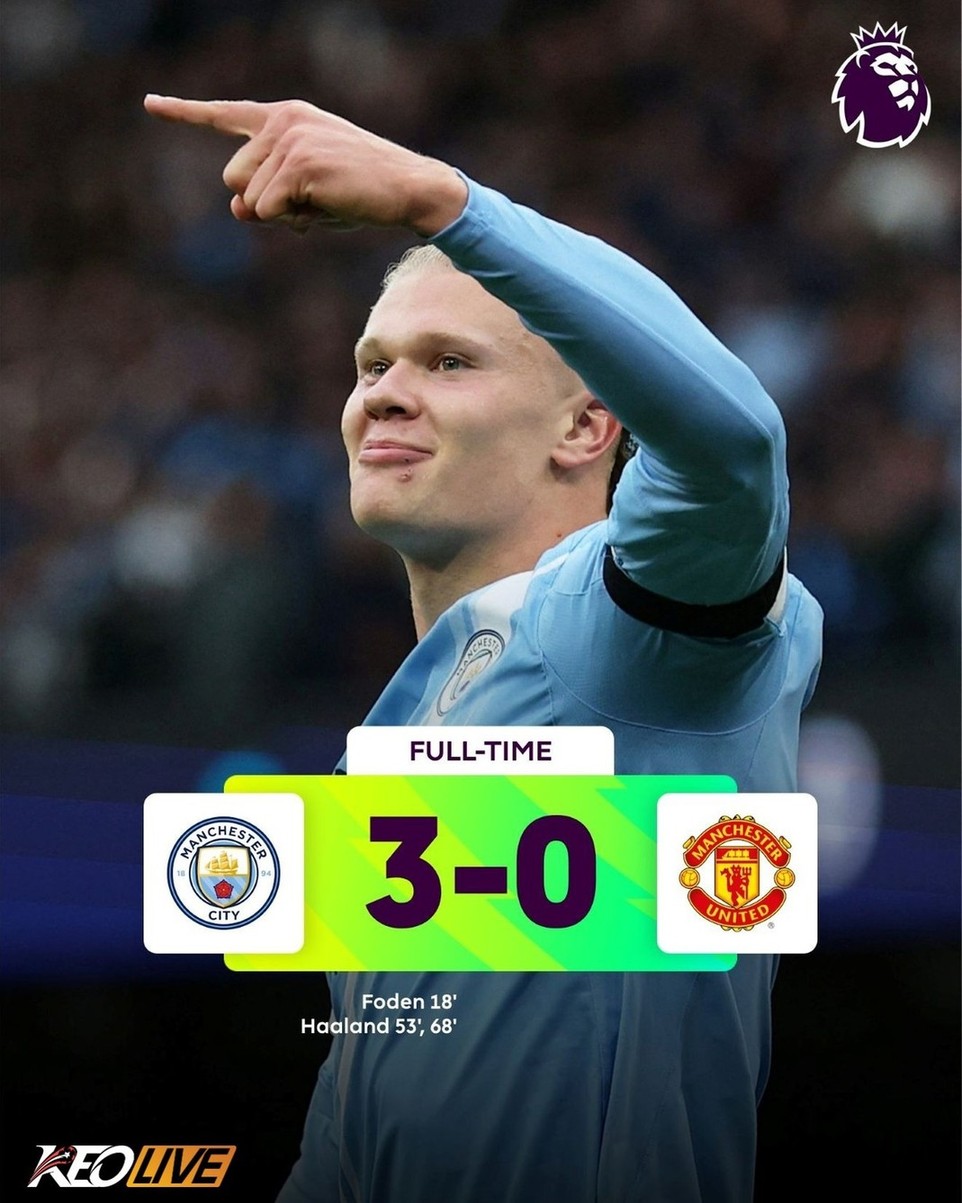 Man City 3-0 Man Utd | Keolive