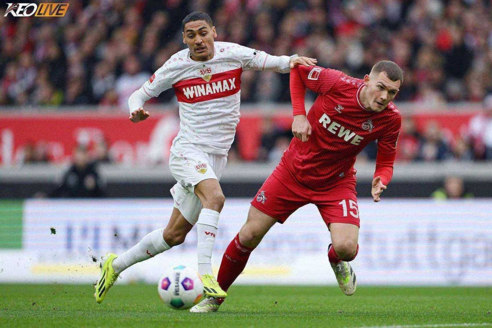 Lần gặp nhau gần nhất giữa 1. FC Köln vs VfB Stuttgart | Keolive