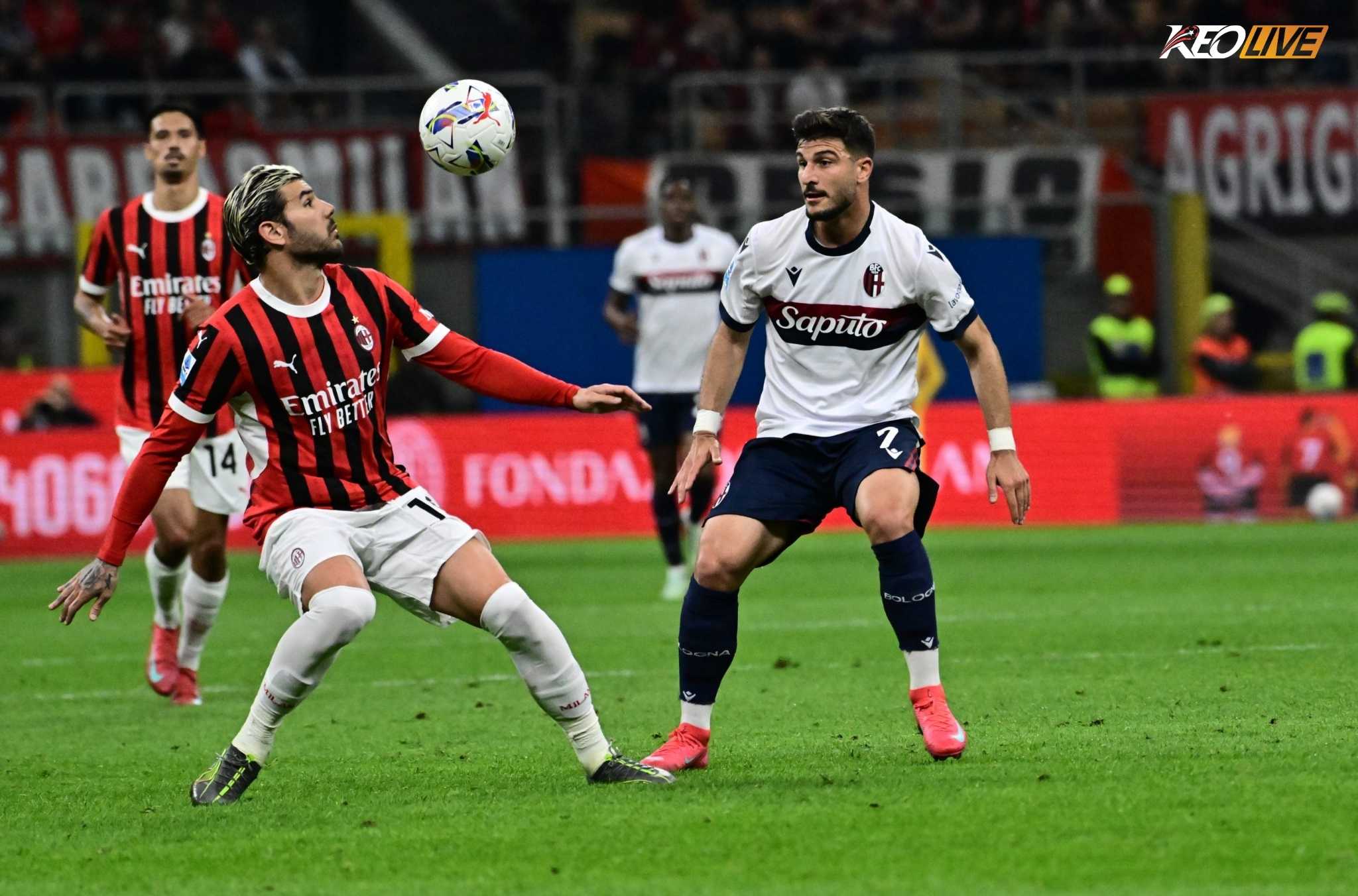Lần gặp nhau gần nhất AC Milan vs Bologna | Keolive