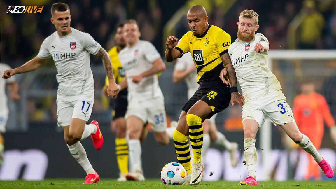 Lần gặp nhau gần nhất giữa FC Heidenheim vs Borussia Dortmund | Keolive
