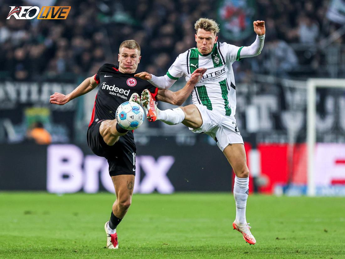 Lần gặp nhau gần nhất giữa Borussia Mönchengladbach vs Frankfurt | Keolive