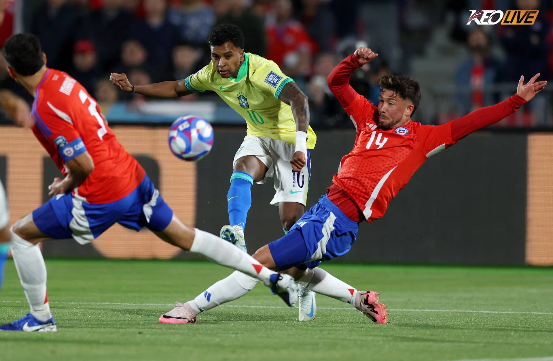 Lần gặp nhau gần nhất Brazil vs Chile | Keolive