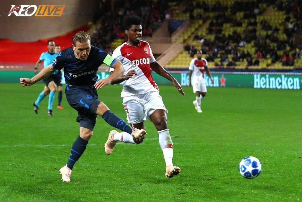 Lần gặp nhau gần nhất của Club Brugge vs Monaco | Keolive