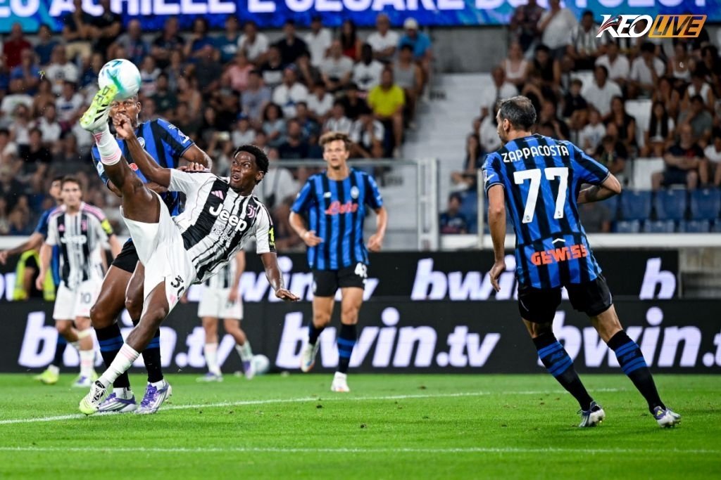 Lần gặp nhau gần nhất Juventus vs Atalanta | Keolive