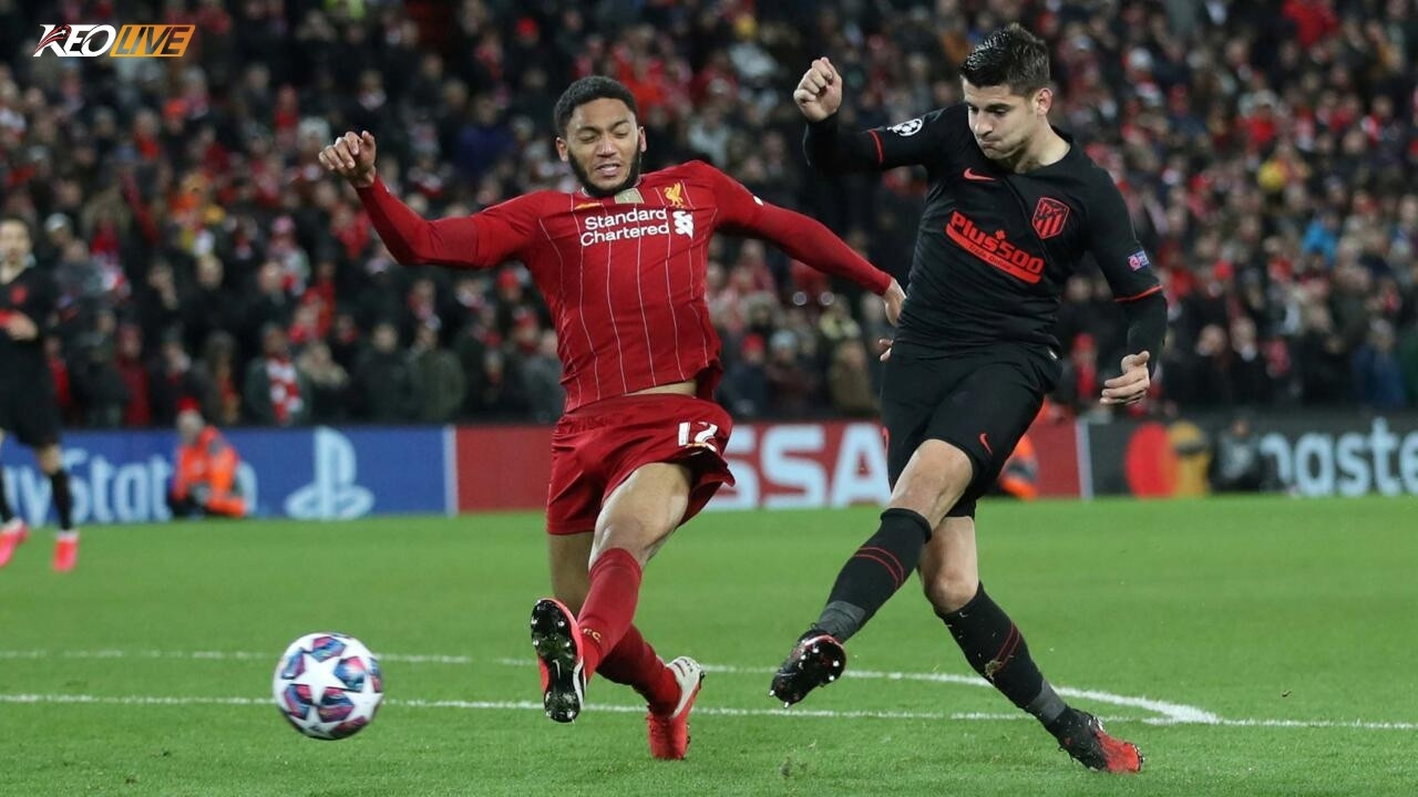 Lần gặp nhau gần nhất Liverpool vs Atletico Madrid | Keolive