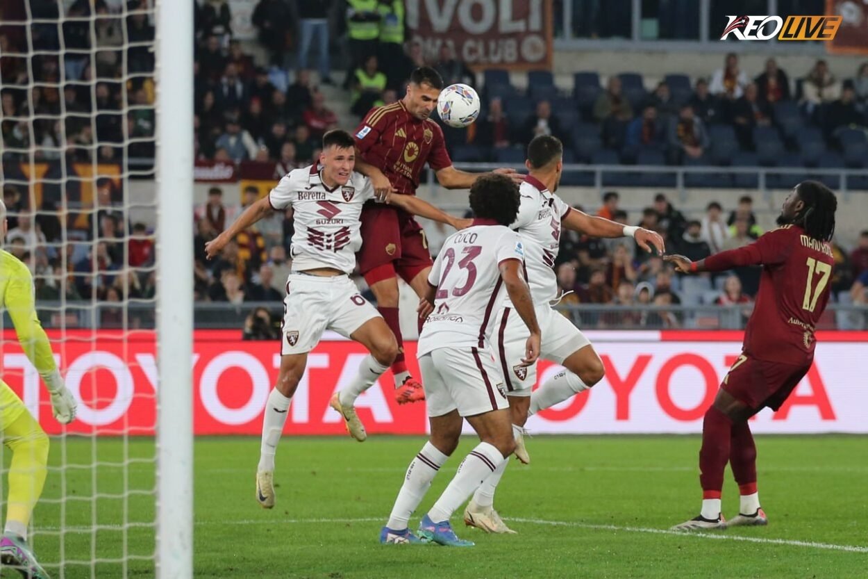 Lần gặp nhau gần nhất Roma vs Torino | Keolive