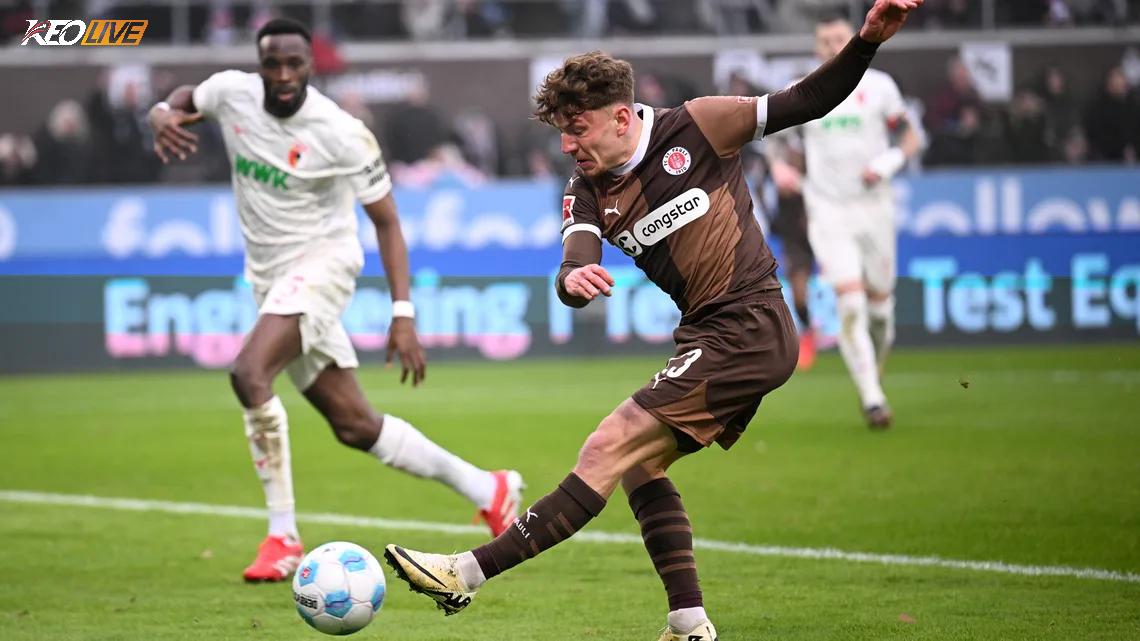 Lần gặp nhau gần nhất giữa St. Pauli vs Augsburg | Keolive