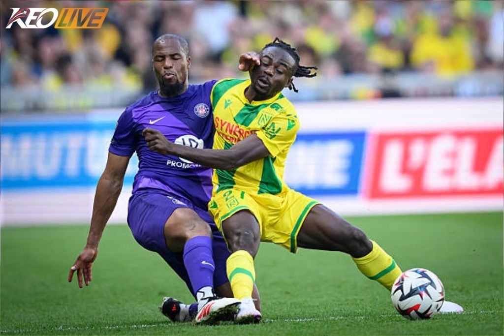 Lần gặp nhau gần nhất  Toulouse vs Nantes | Keolive
