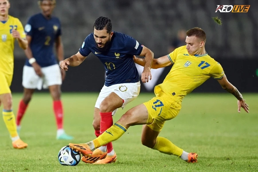 Lần gặp nhau gần nhất Ukraine vs France | Keolive