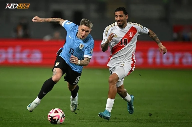 Lần gặp nhau gần nhất Uruguay vs Peru | Keolive