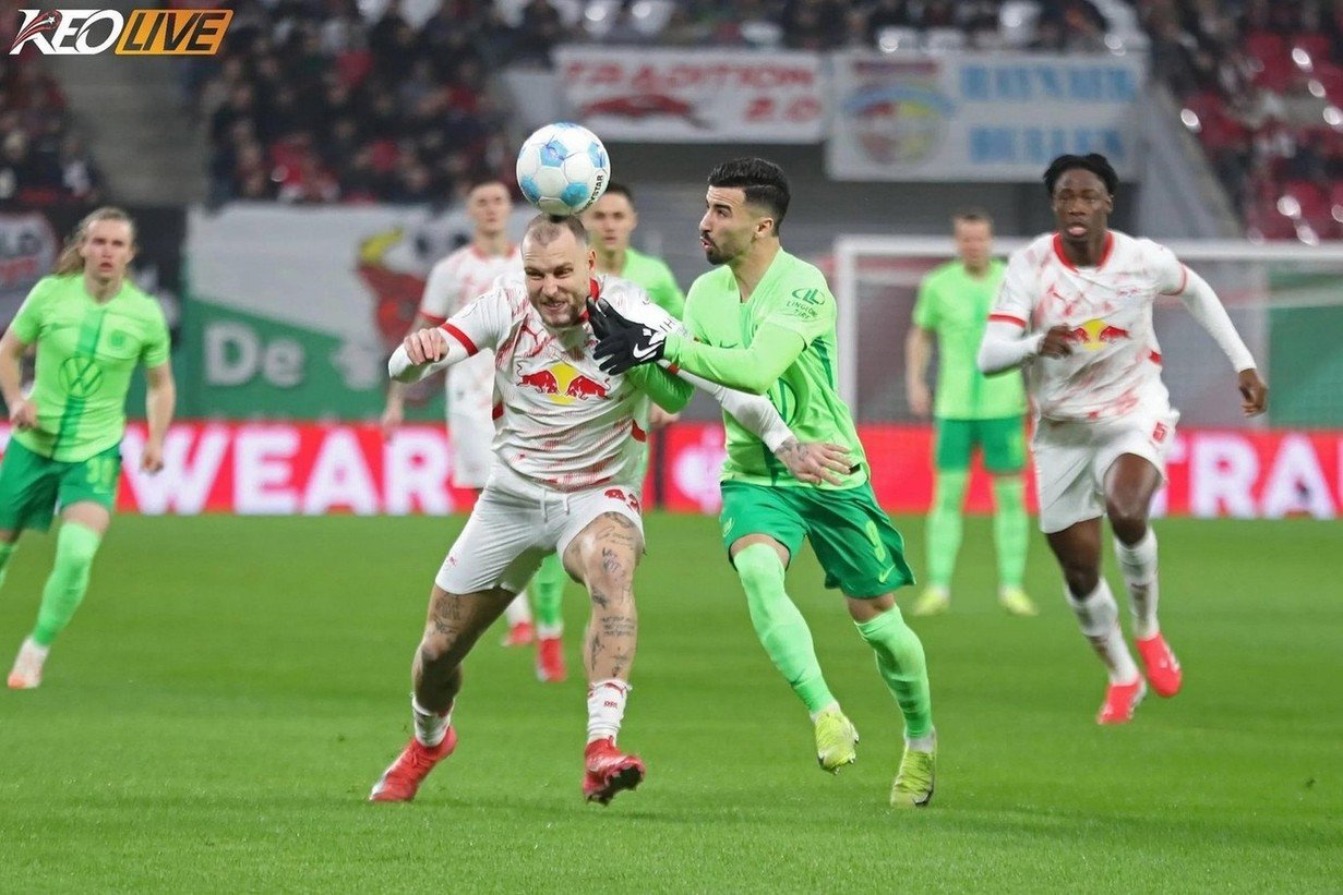Lần gặp nhau gần nhất giữa Wolfsburg vs RB Leipzig | Keolive