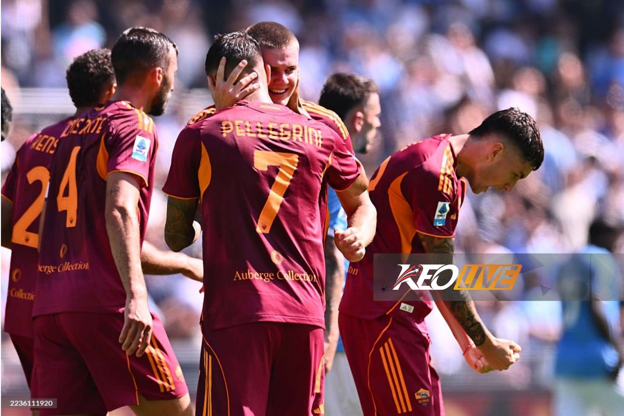 Roma vượt lên dẫn trước | Keolive