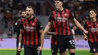 Hình ảnh cho bài Milan 2-1 Napoli: Pulisic tỏa sáng đưa Rossoneri lên ngôi đầu Serie A