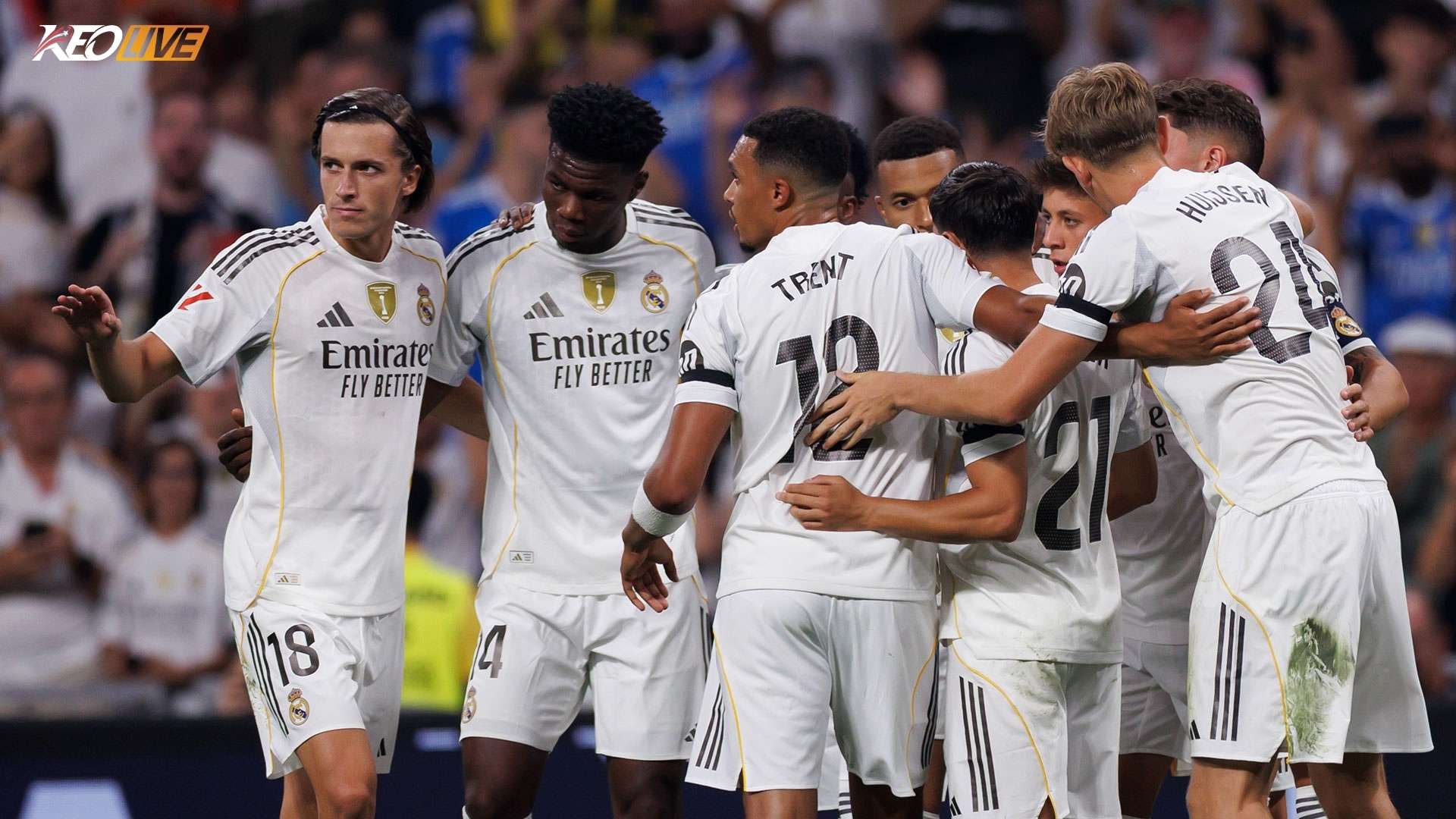 Real Madrid với phong độ đỉnh cao, quyết tâm giành chiến thắng | Keolive