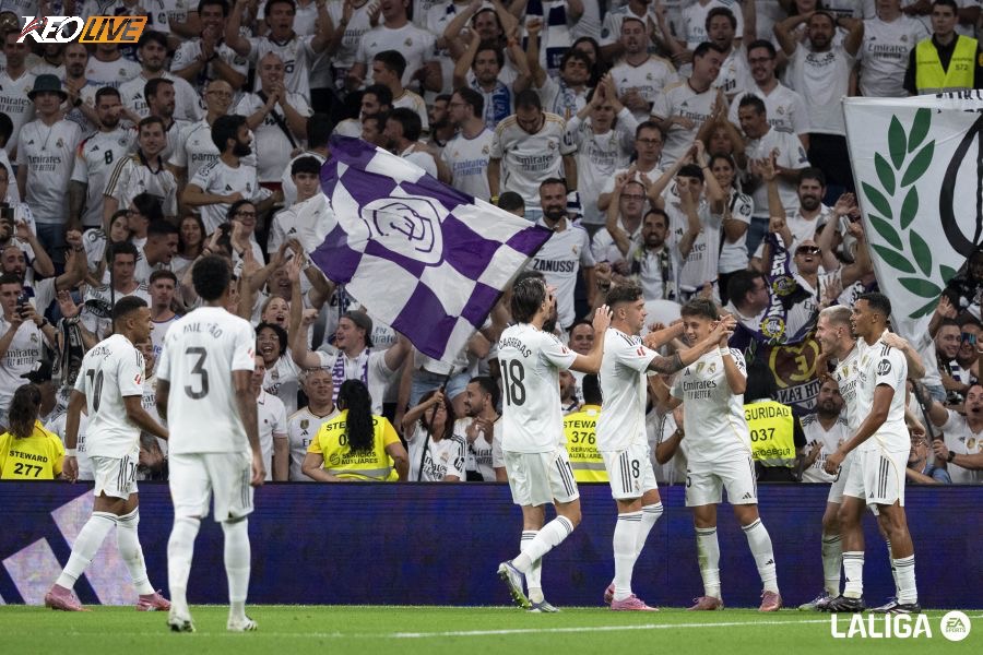 Real Madrid đã khởi đầu mùa giải mới một cách ấn tượng với 3 chiến thắng liên tiếp | Keolive