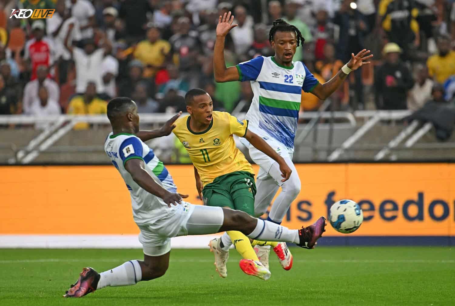 Lần gặp nhau gần nhất Lesotho vs South Africa | Keolive