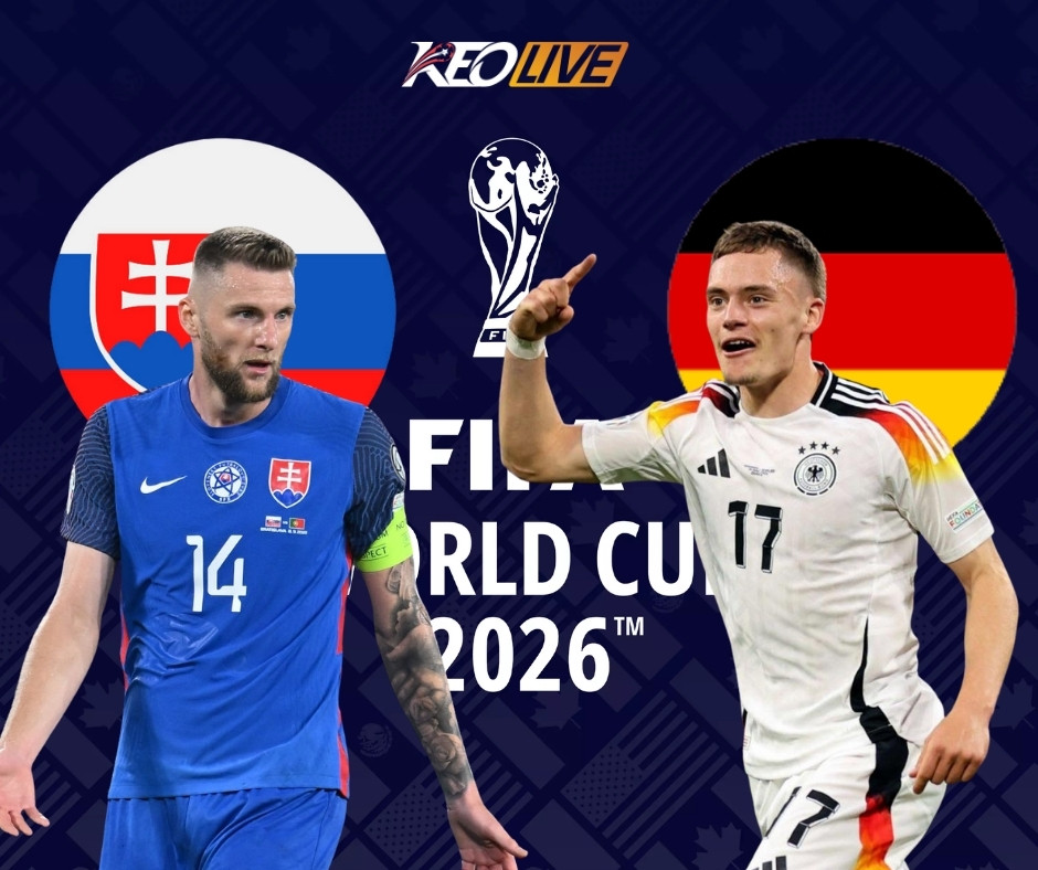 Slovakia vs Đức | Keolive