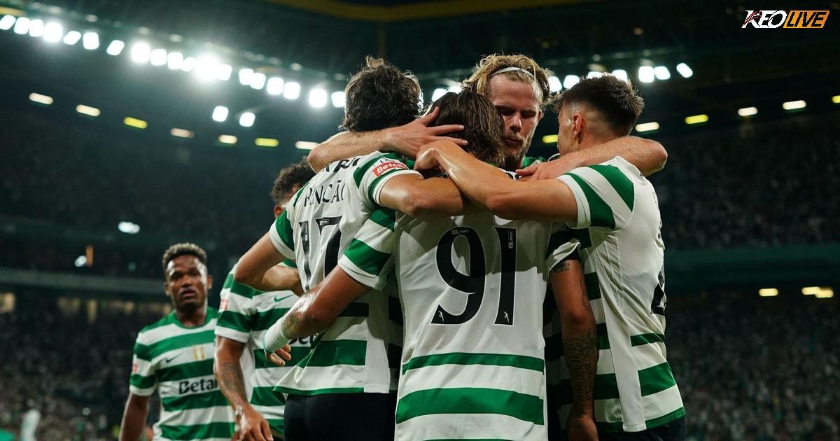 Sporting có màn ra quân hoàn hảo ở Champions League | Keolive