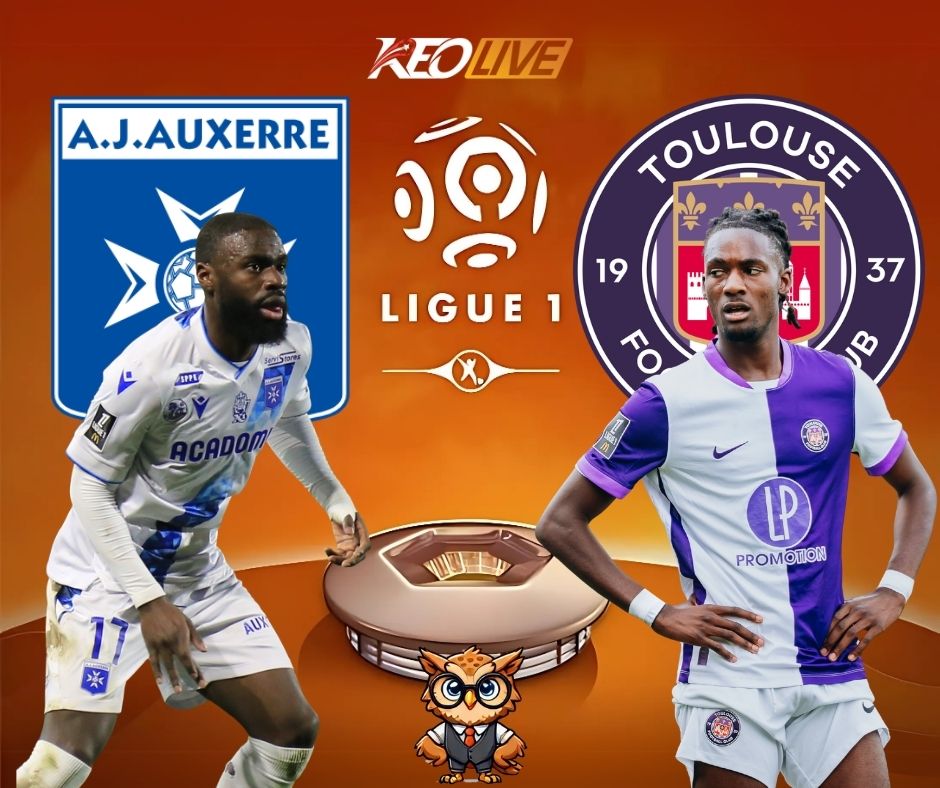 Trận đấu giữa Auxerre vs Toulouse | Keolive