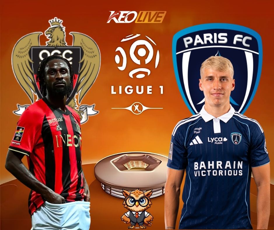 Trận đấu giữa Nice vs Paris FC | Keolive