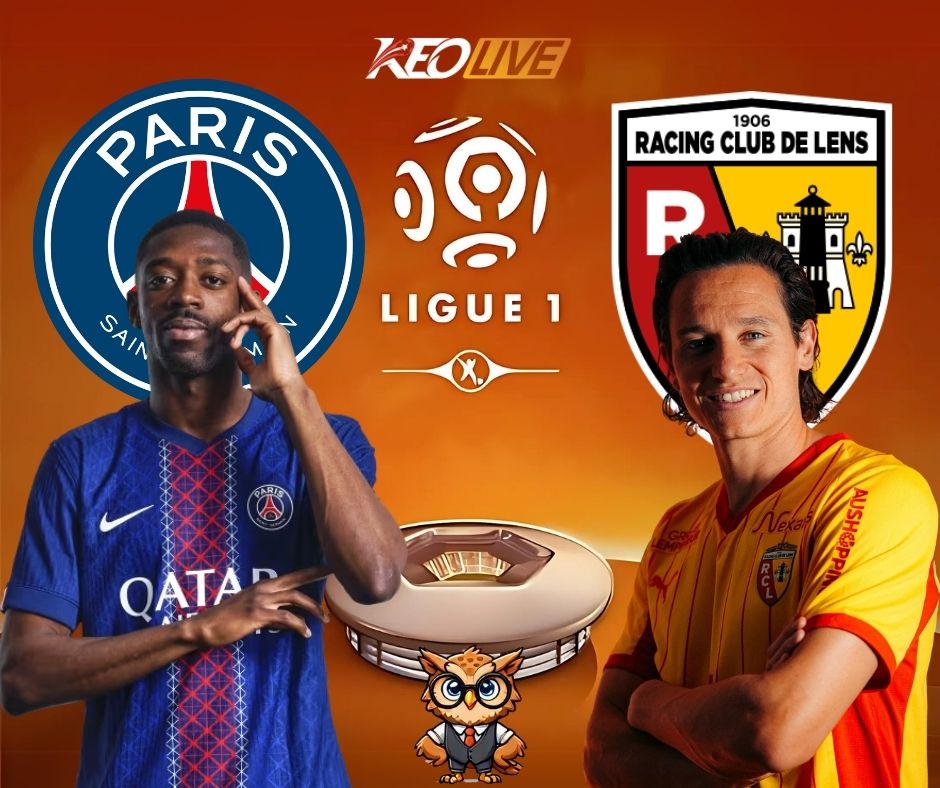  Trận đấu giữa Paris Saint-Germain vs Lens | Keolive