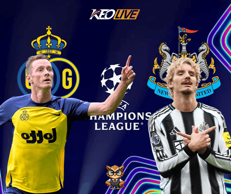 Cuộc so tài đầu tiên giữa Union St.Gilloise vs Newcastle United | Keolive