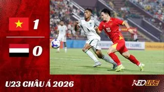 Hình ảnh cho bài U23 Việt Nam toàn thắng vòng loại, nghẹn ngào niềm vui vé châu Á