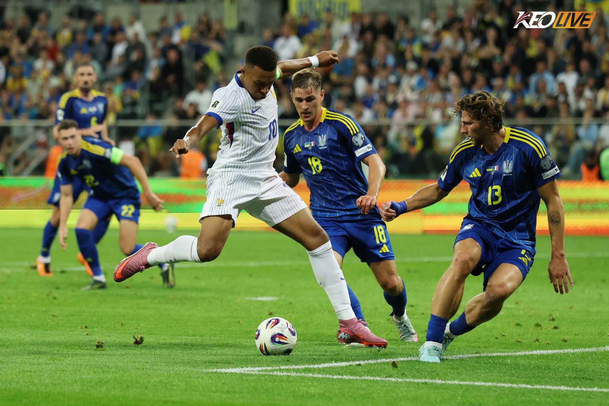 Mbappé ấn định tỉ số cho Pháp  | Keolive