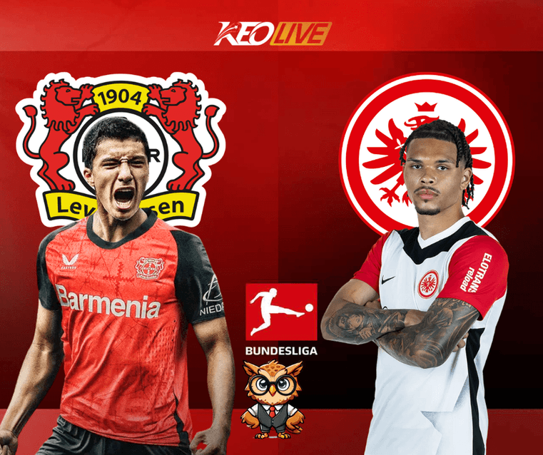 Trận đấu giữa Bayer Leverkusen vs Eintracht Frankfurt | Keolive