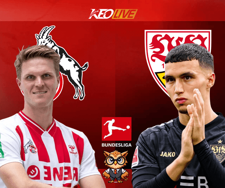 Trận đấu giữa 1. FC Köln vs VfB Stuttgart | Keolive