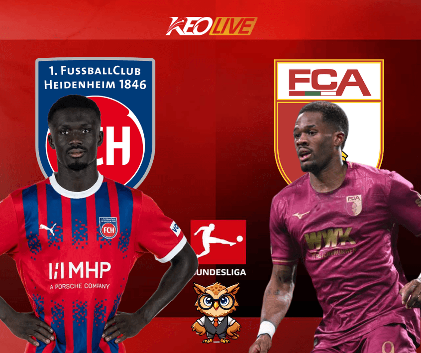 Trận đấu giữa FC Heidenheim vs Augsburg | Keolive