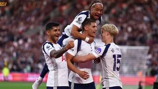 Hình ảnh cho bài West Ham 0-3 Tottenham: Derby London một chiều