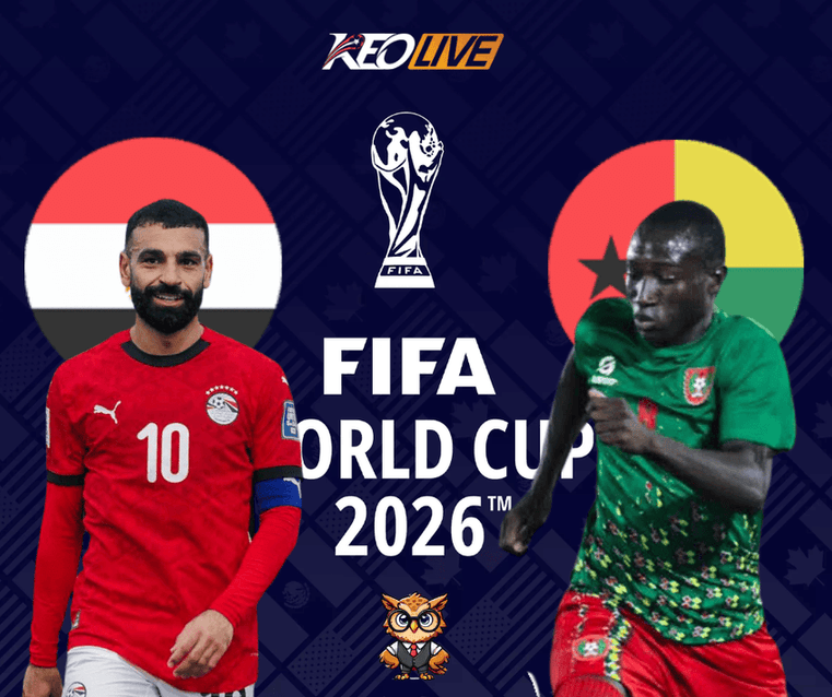 Ai Cập vs Guinea-Bissau | Keolive
