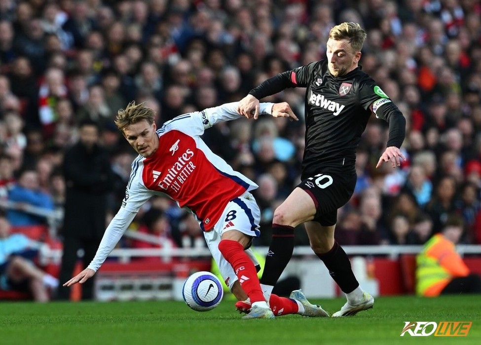 Arsenal được dự đoán sẽ lấn át West Ham | Keolive