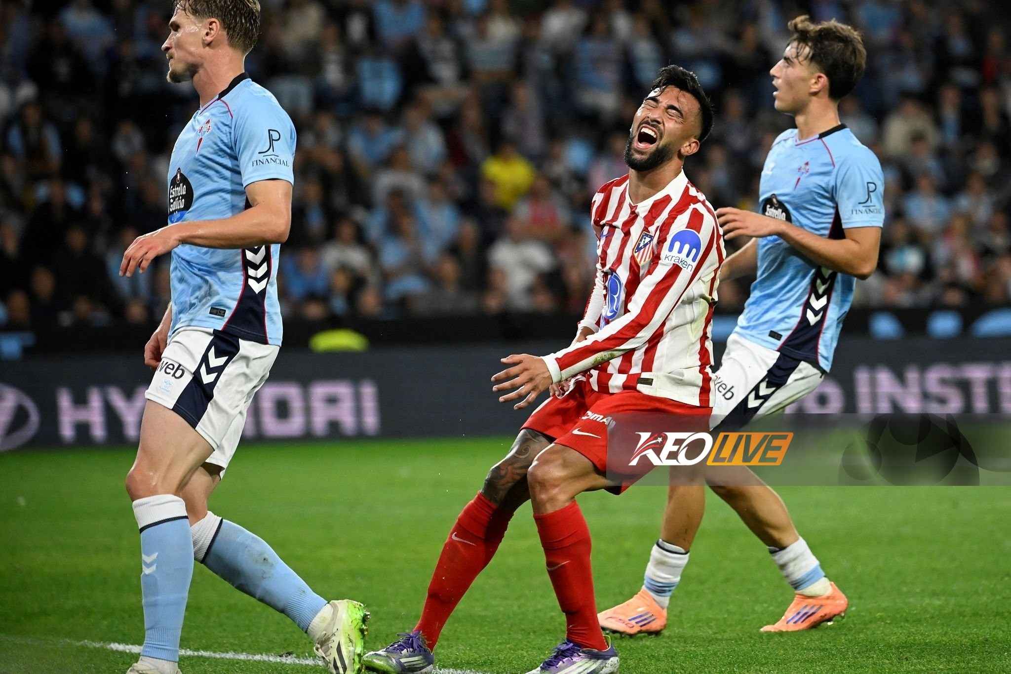  Atletico bị Celta Vigo cầm hòa 1-1 ở vòng trước | Keolive
