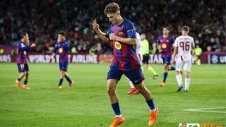 Hình ảnh cho bài Barcelona 6-1 Olympiacos: Hat-trick cho Lopez, 3 điểm cho Barca