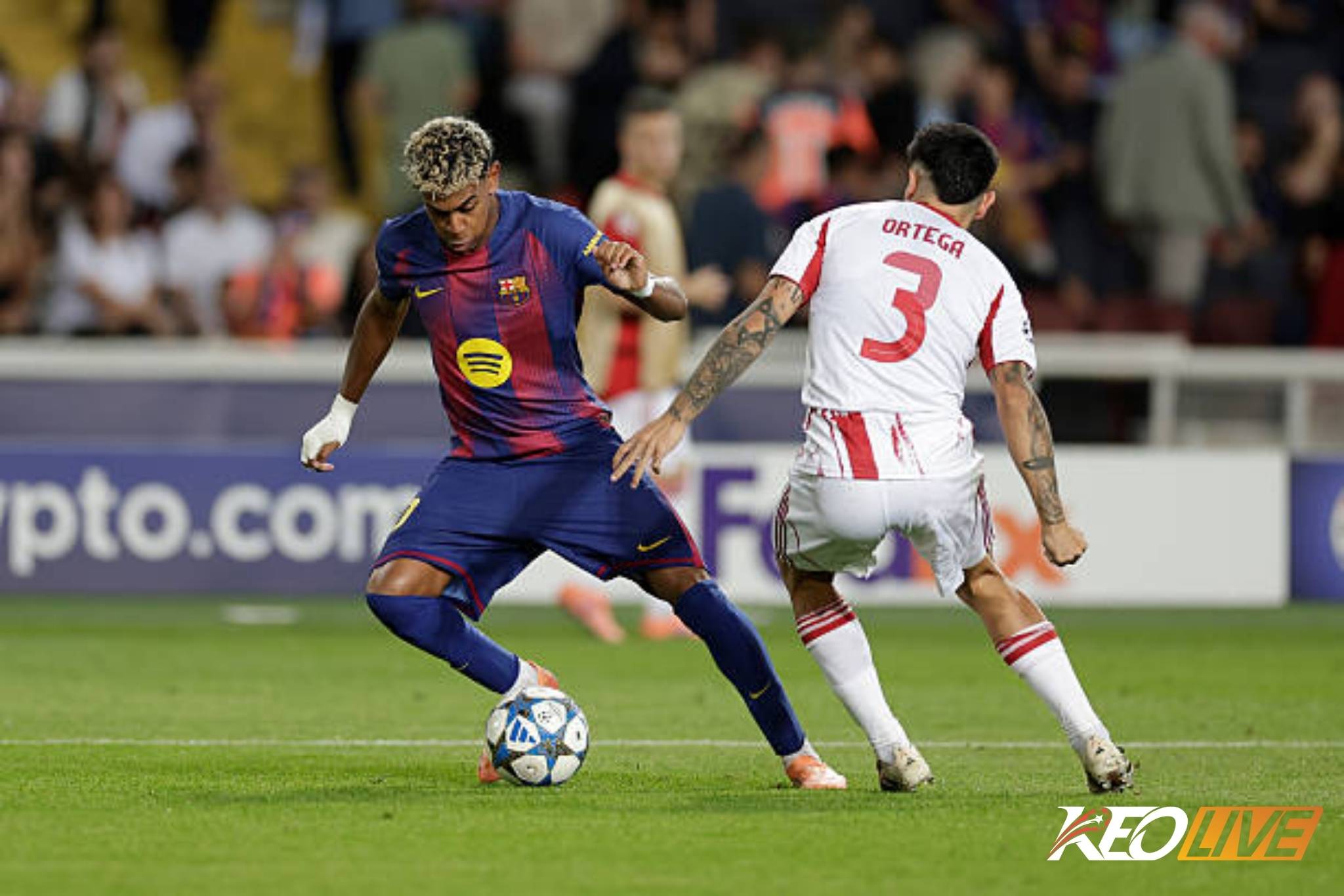 Yamal để lại dấu ấn với những pha đi bóng lắt léo cùng 1 bàn thắng | Keolive