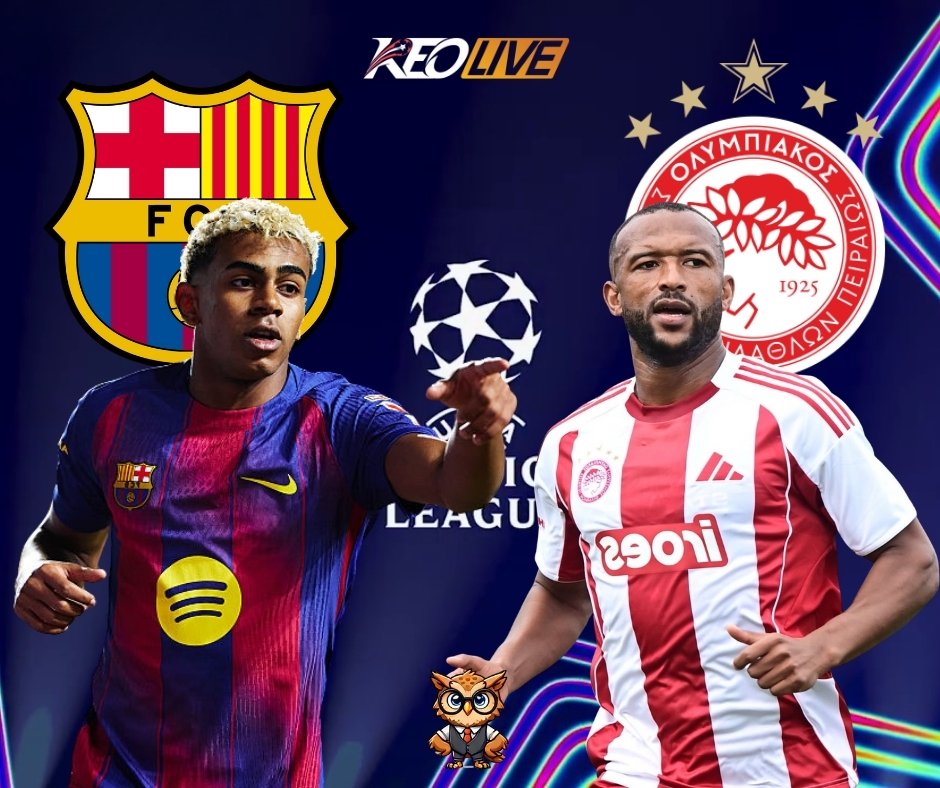 Barcelona vs Olympiacos | Keolive