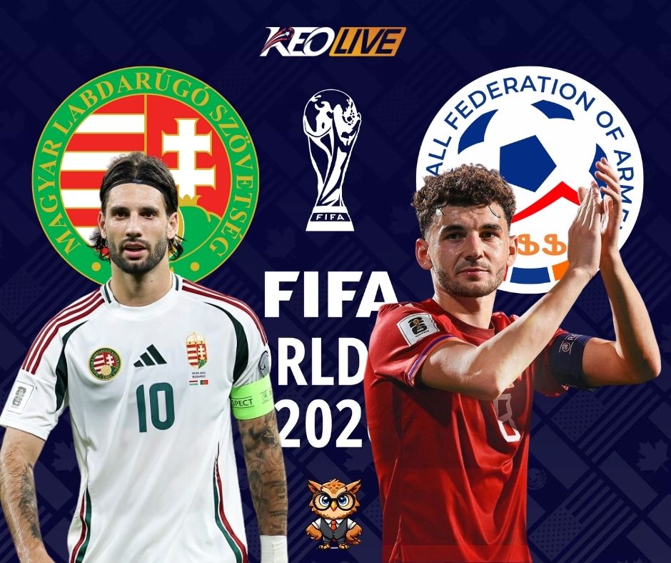 Cuộc đối đầu giữa Hungary vs Armenia | Keolive