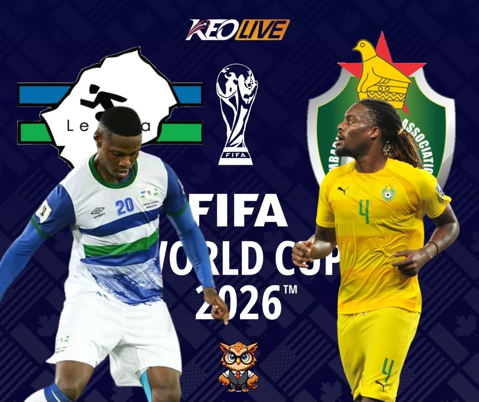 Cuộc đối đầu giữa Lesotho vs Zimbabwe | Keolive