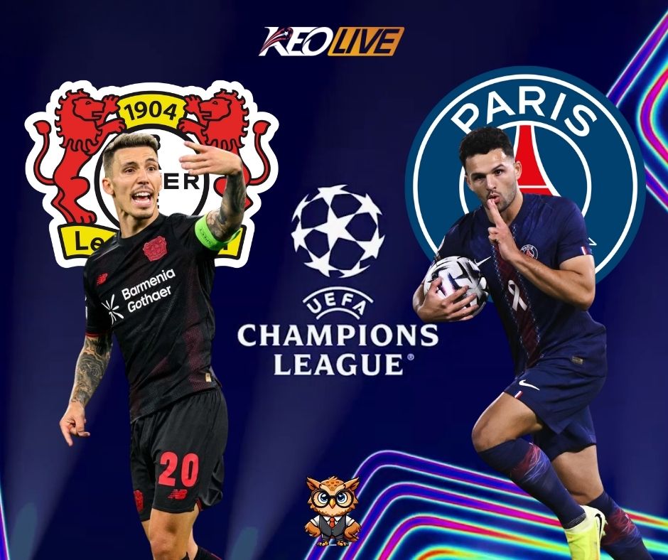 Cuộc đối đầu giữa Leverkusen vs PSG | Keolive