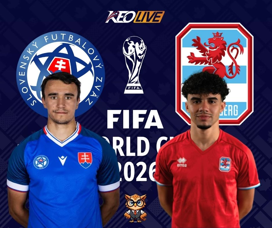 Cuộc tái đấu giữa Slovakia vs Luxembourg | Keolive