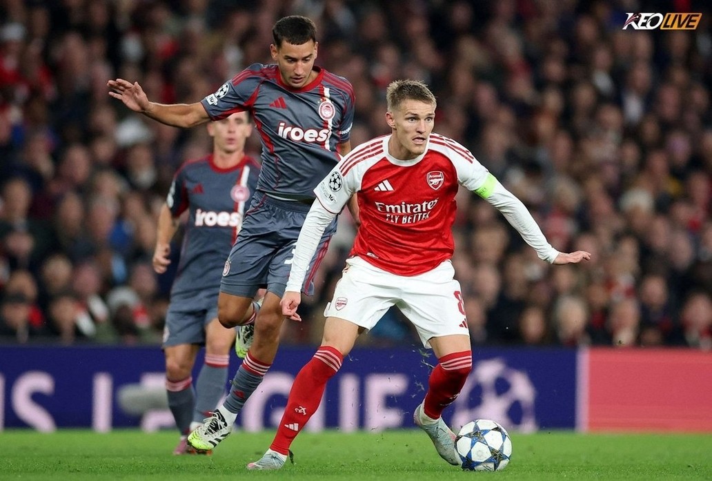 Odegaard chứng minh bản lĩnh của nhạc trưởng | Keolive