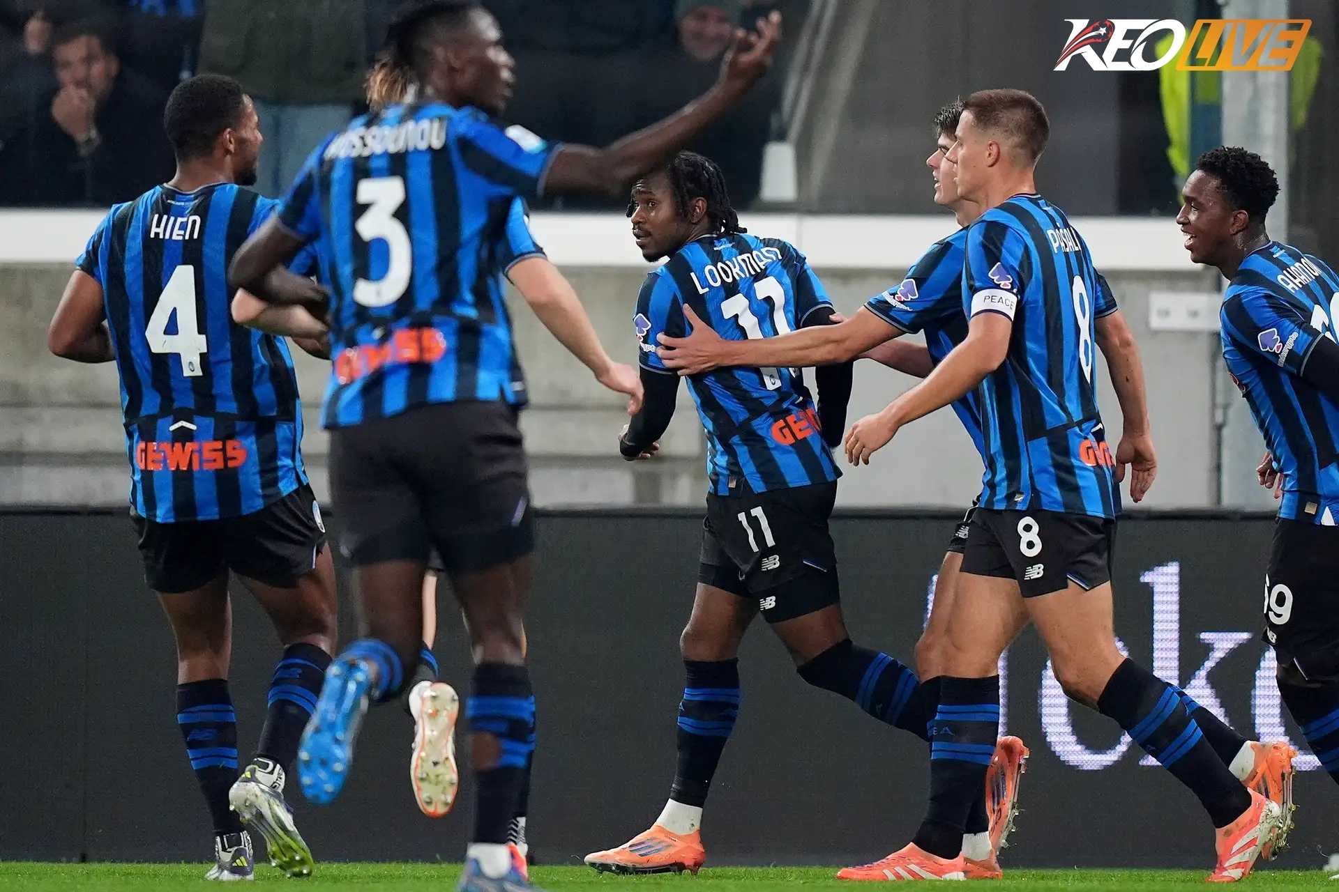 Pha phối hợp đẹp mắt gỡ hòa của Atalanta | Keolive