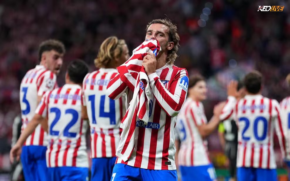 Griezmann đi vào ngôi đền huyền thoại của sân Metropolitano | Keolive