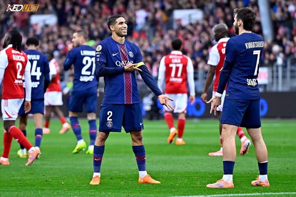 Hakimi lập cú đúp đẳng cấp | Keolive