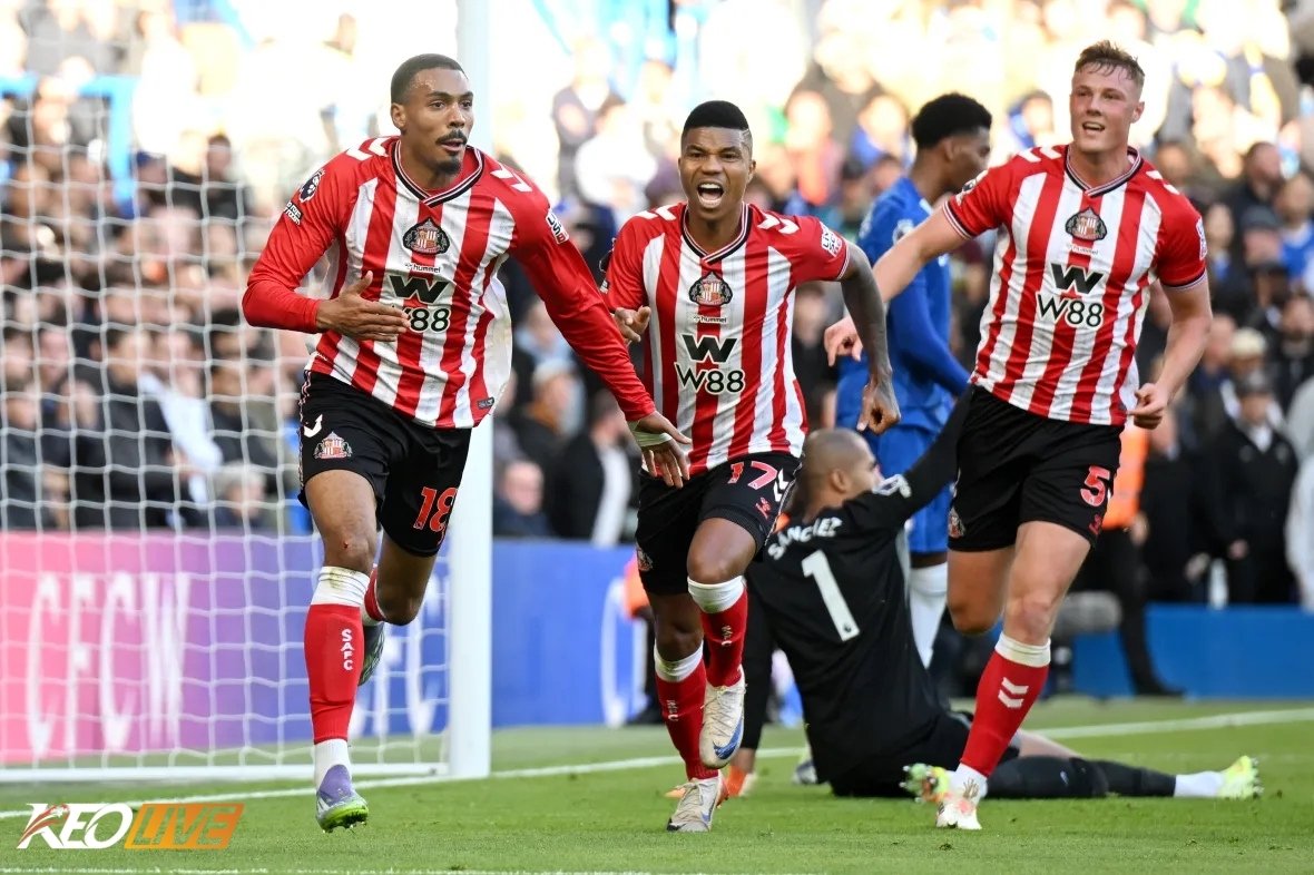 Isidor gỡ hòa cho Sunderland từ một tình huống ném biên | Keolive