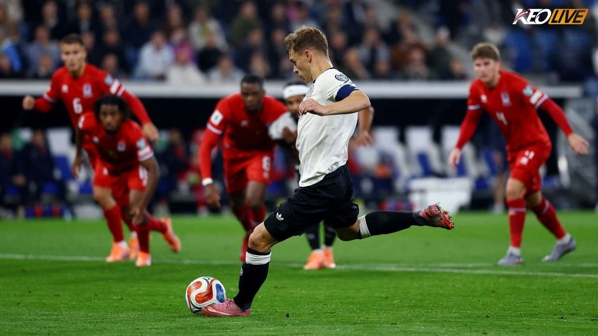 Kimmich nhân đôi cách biệt trên chấm 11m | Keolive