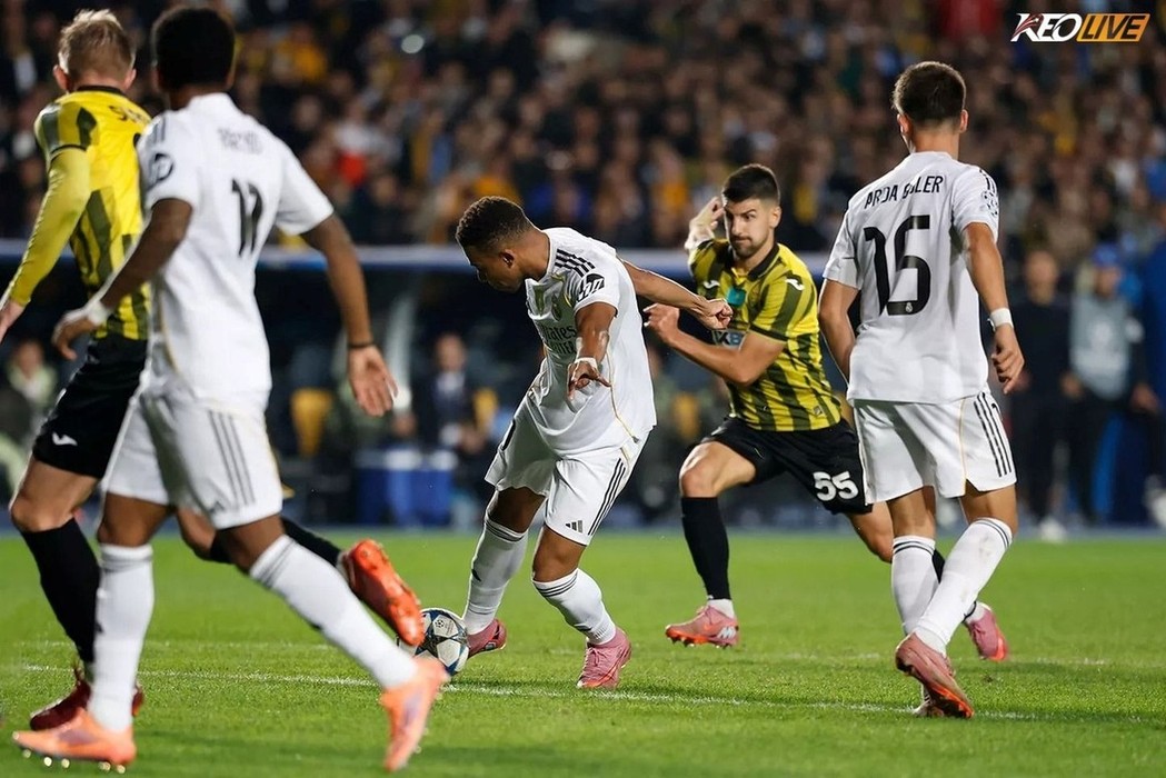 Mbappé đã có 13 bàn cho Real từ đầu mùa | Keolive