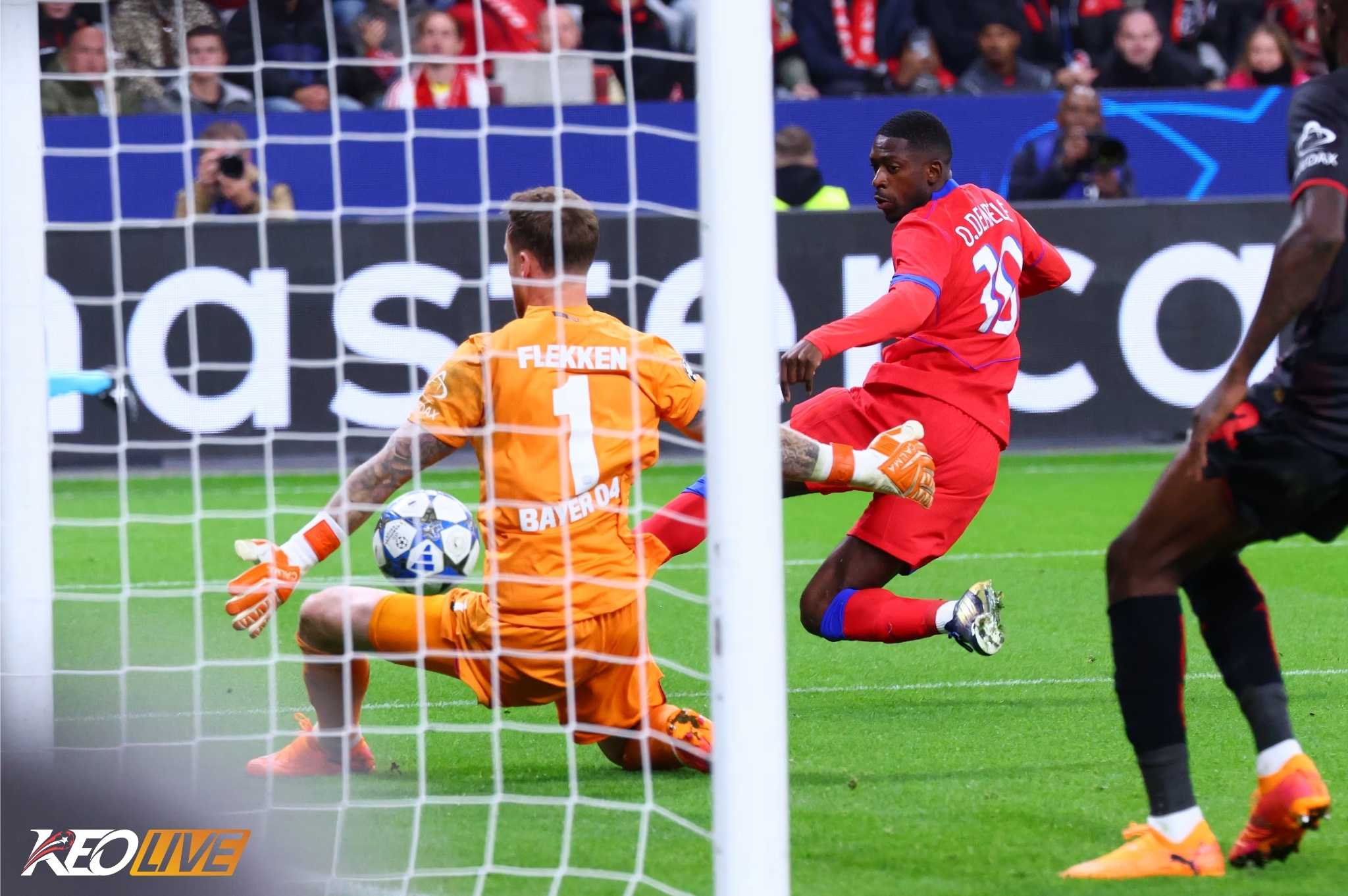 Dembélé ghi bàn ngay trong trận đầu tiên được thi đấu trở lại | Keolive